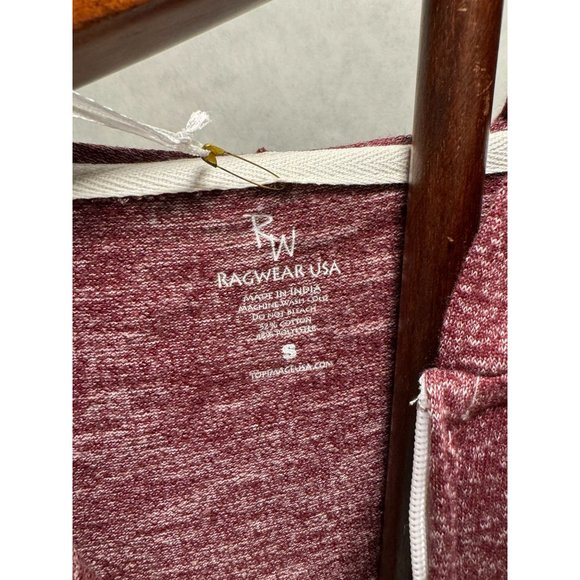 Yellowstone Hoodie by Ragwear Children Small Zip Up Sweatshirt New W/Tags Mauve - Picture 7 of 9